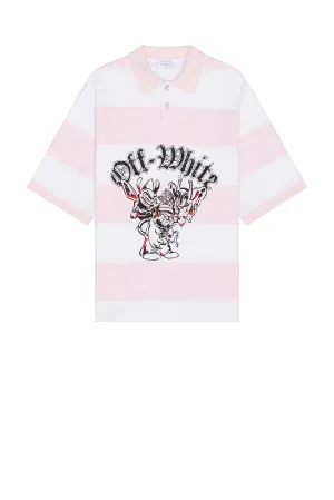 Bicolor Gang Short Sleeve Polo