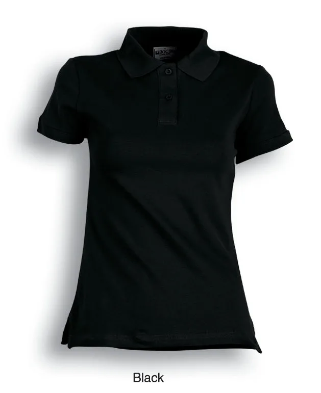 Bocini Pique Knit Fitted Cotton Polo-(CP0756)