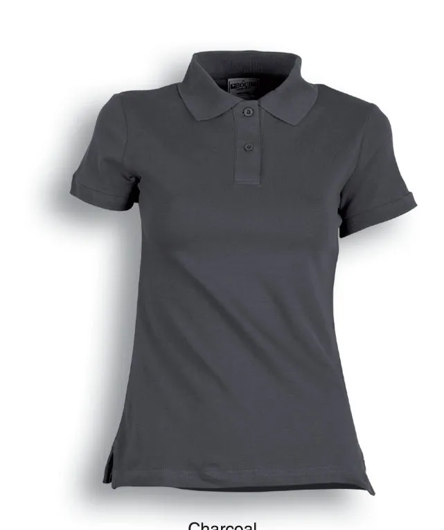 Bocini Pique Knit Fitted Cotton Polo-(CP0756)