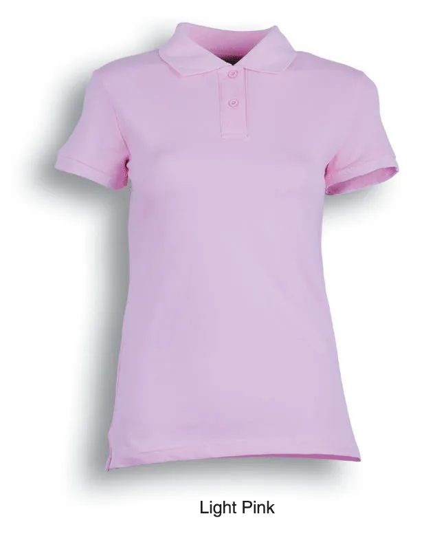 Bocini Pique Knit Fitted Cotton Polo-(CP0756)