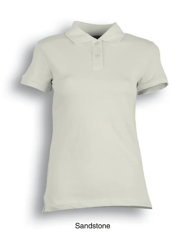 Bocini Pique Knit Fitted Cotton Polo-(CP0756)