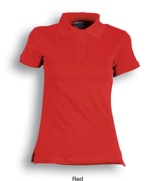 Bocini Pique Knit Fitted Cotton Polo-(CP0756)