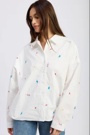 Cocktails Button Up