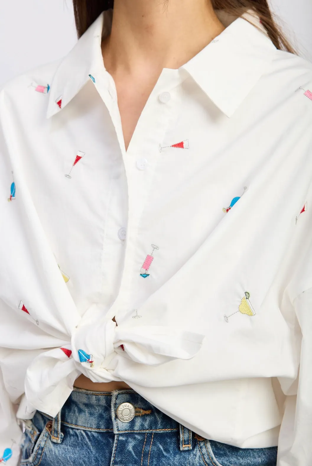 Cocktails Button Up