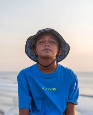 Kids Reversible Wide Brim Hat
