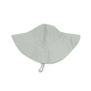 Muslin Wide Brim Sunhat - Desert Green by Angel Dear