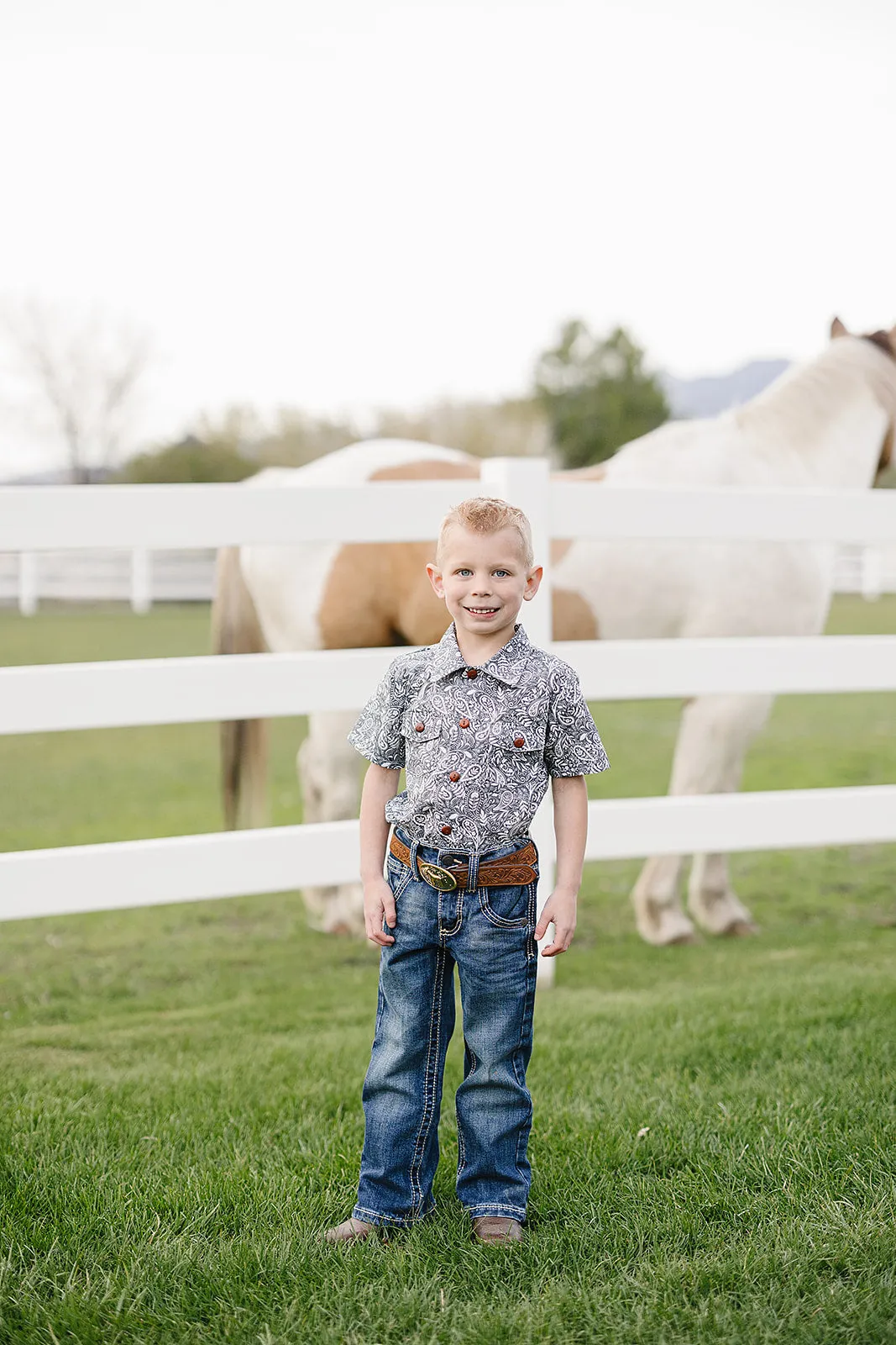 Paisley Button Up Shirt