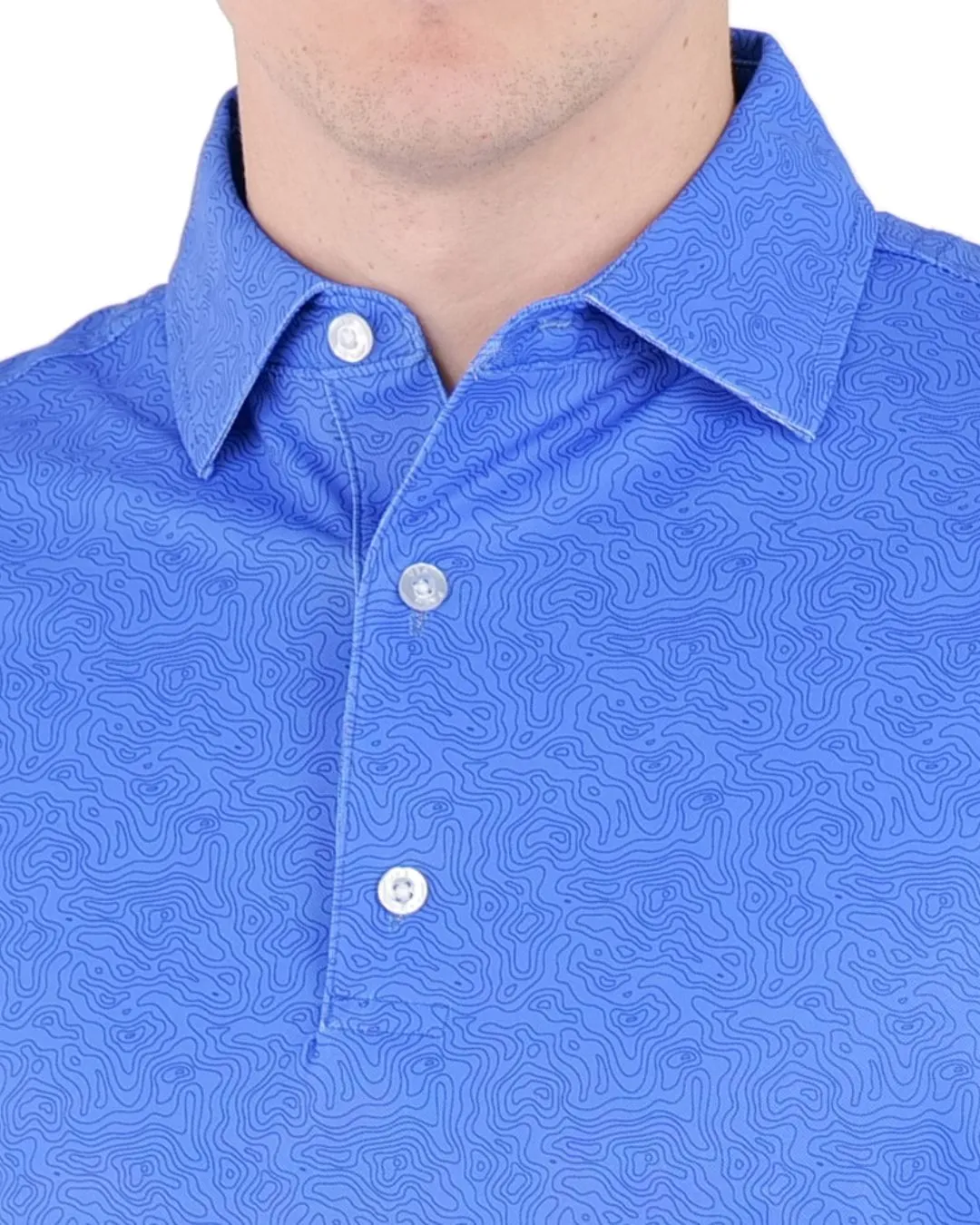 Pique Stretch Polo Long Sleeve - Final Sale
