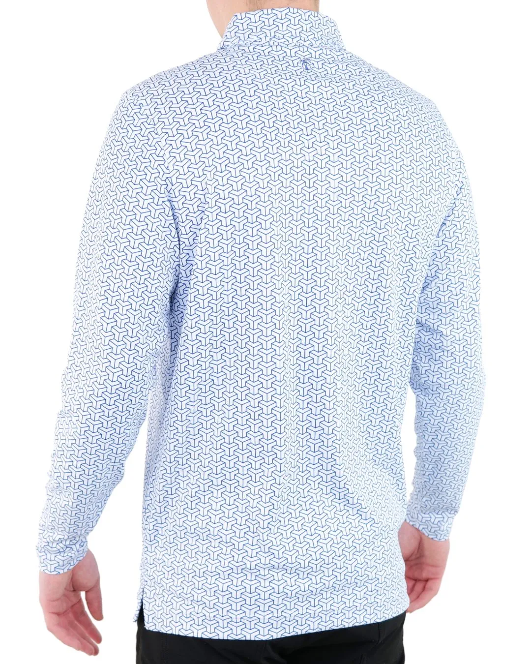 Pique Stretch Polo Long Sleeve - Final Sale