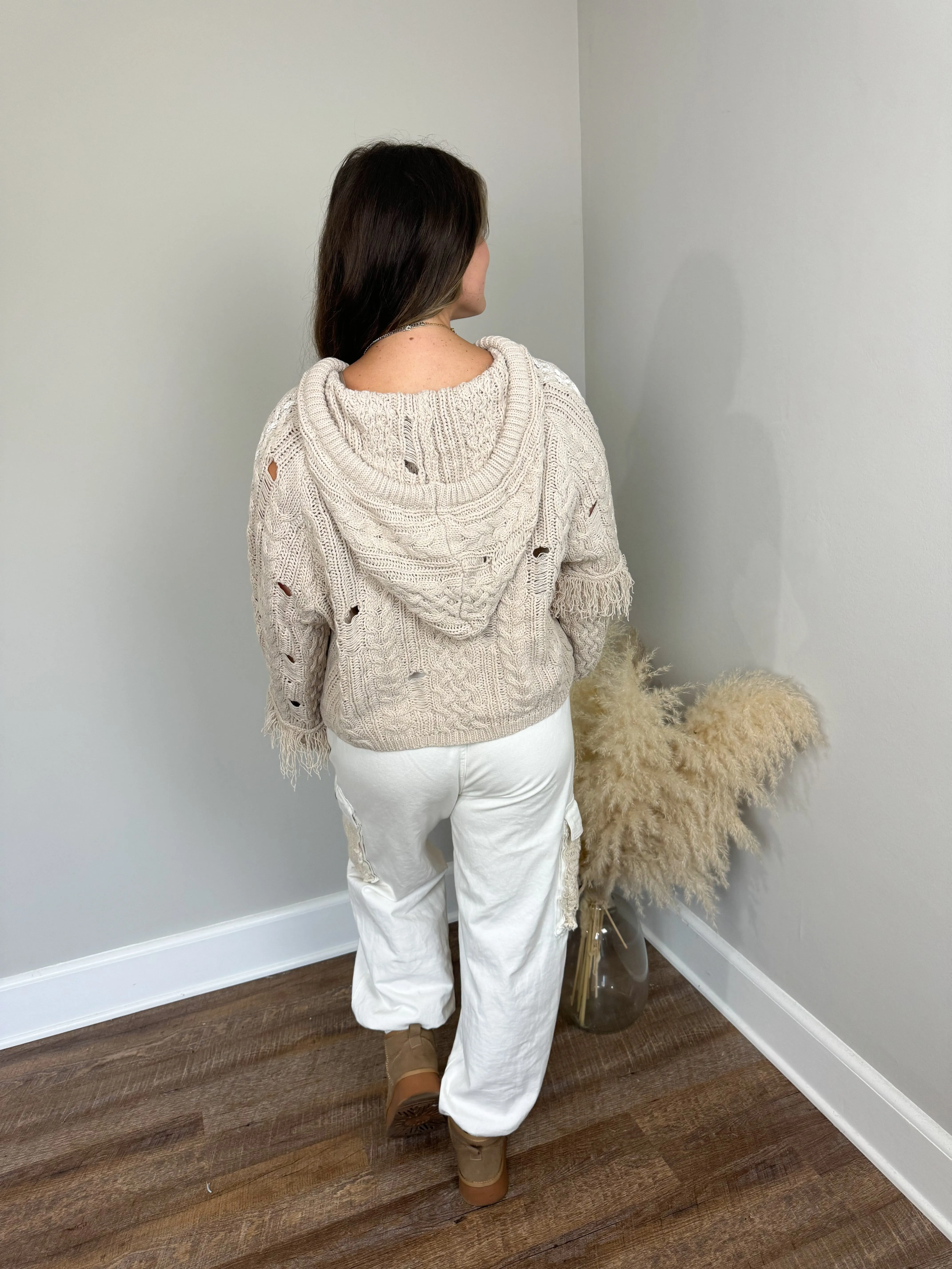Ryan Distressed Sweater FINAL SALE