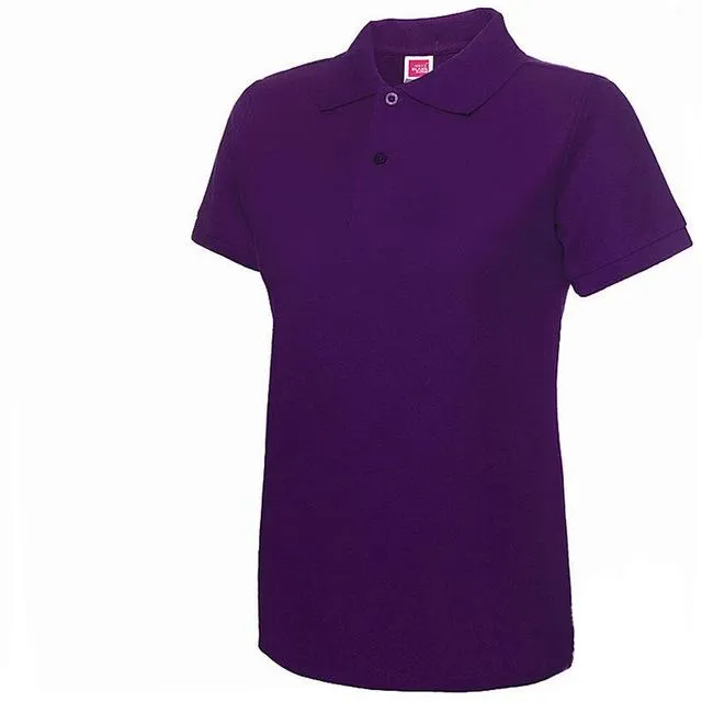 Summer Fashion Polo Shirt Women New Casual Short Sleeve