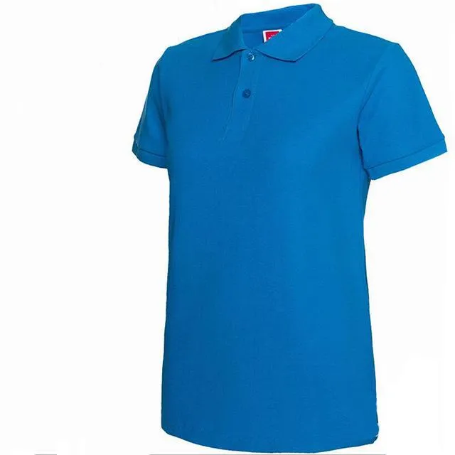 Summer Fashion Polo Shirt Women New Casual Short Sleeve