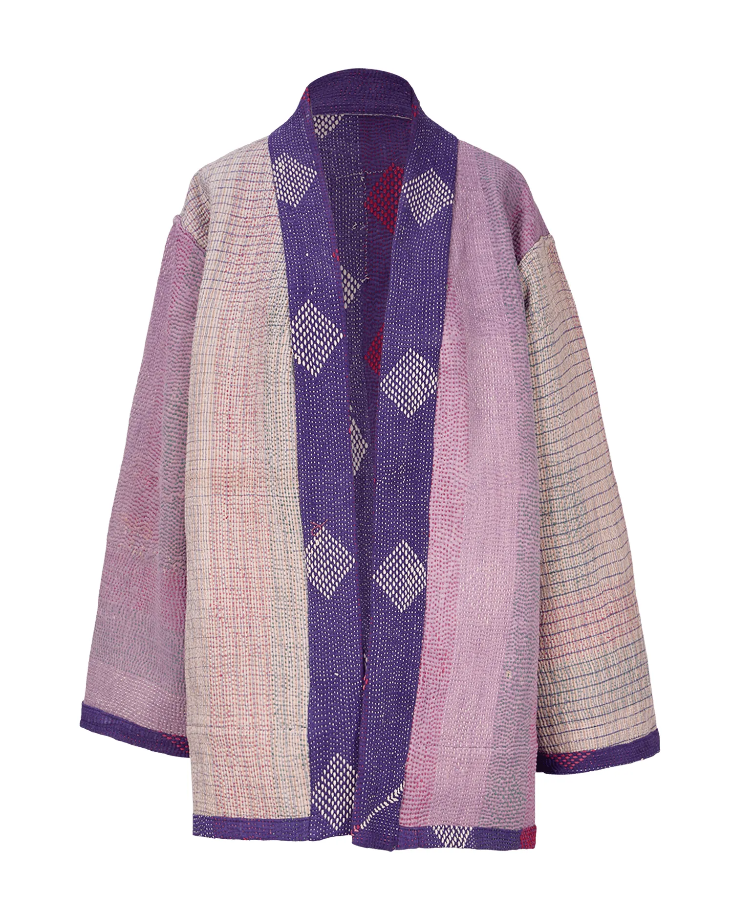 Vintage Kantha Jacket with Matching Tote Bag