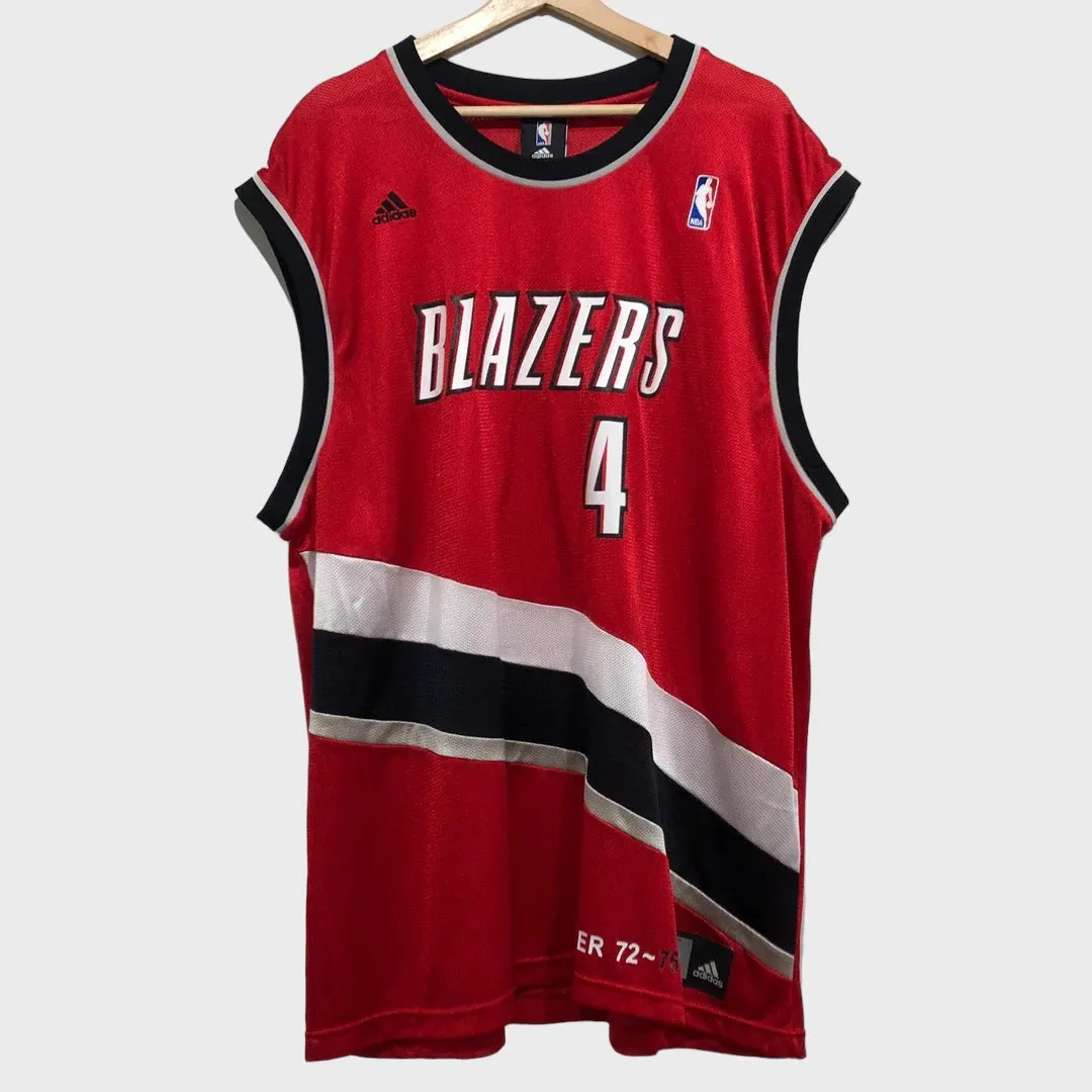 Vintage Nolan Smith Portland Trail Blazers Jersey XL