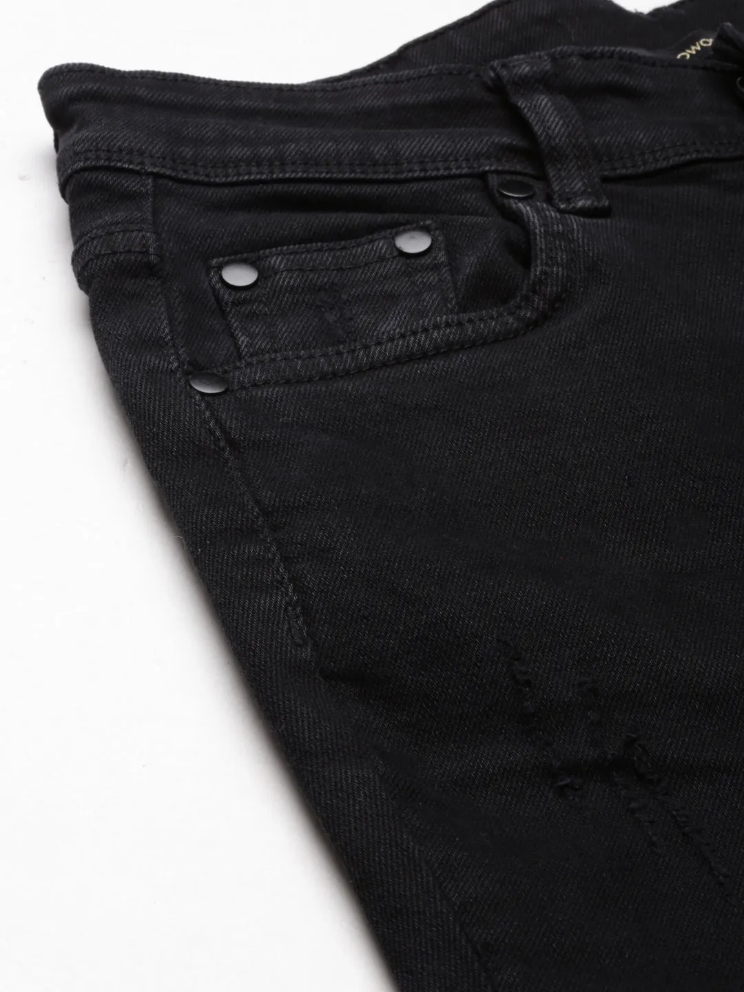Women Black Bootcut Mid Rise Bootcut Denim Jeans