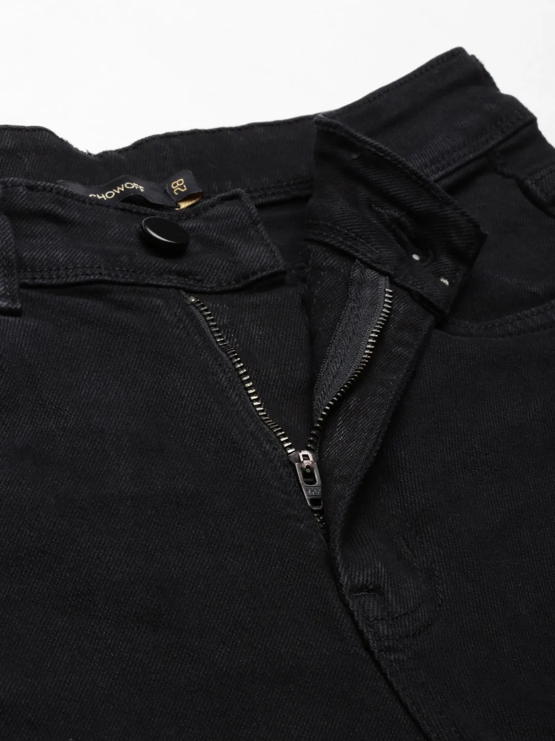 Women Black Bootcut Mid Rise Bootcut Denim Jeans
