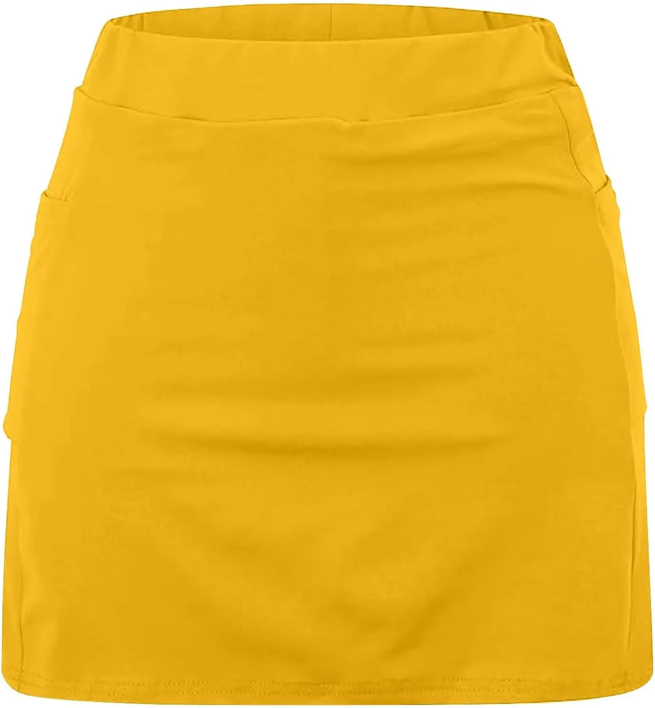 Womens Skorts with Pockets Tummy Control Plus Size Skorts Dressy Casual High Waist Athletic Shorts Trendy Skirts